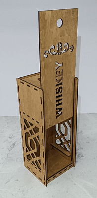 Короб под бутылку (виски) 